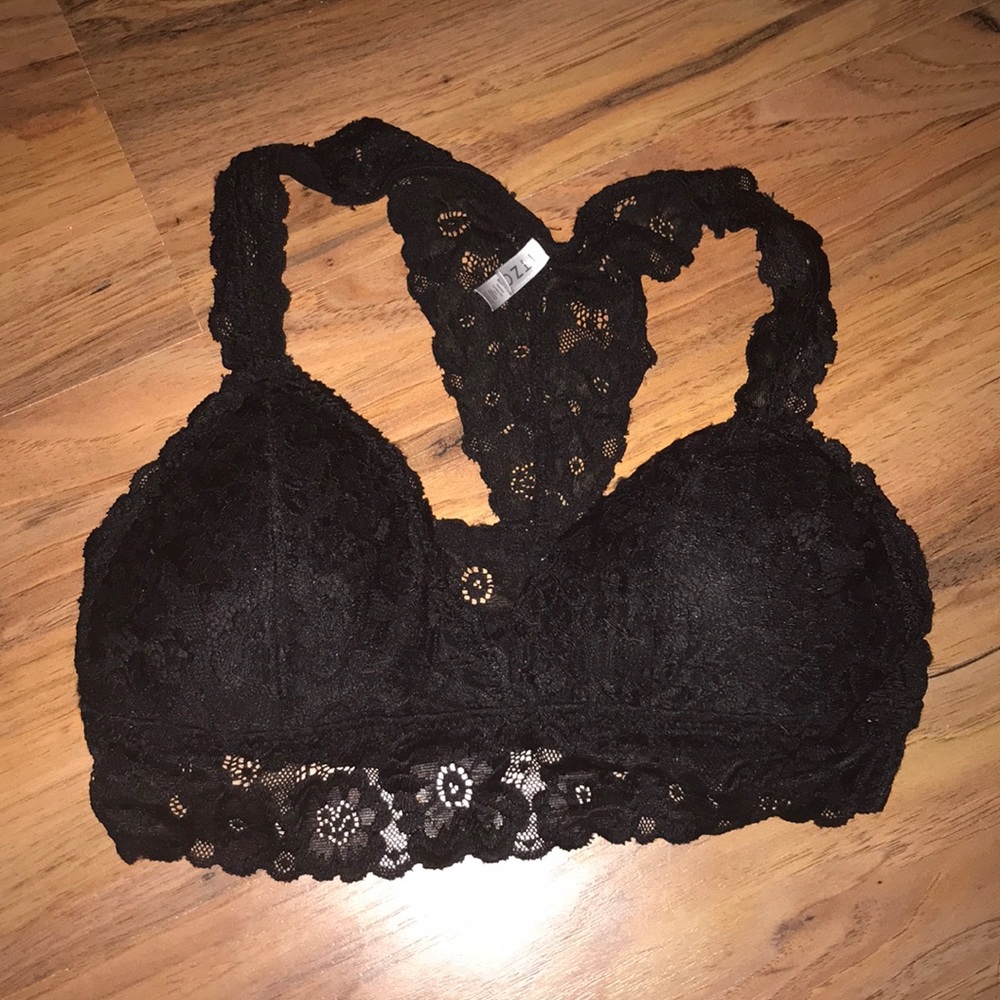 Padded Black Bralette